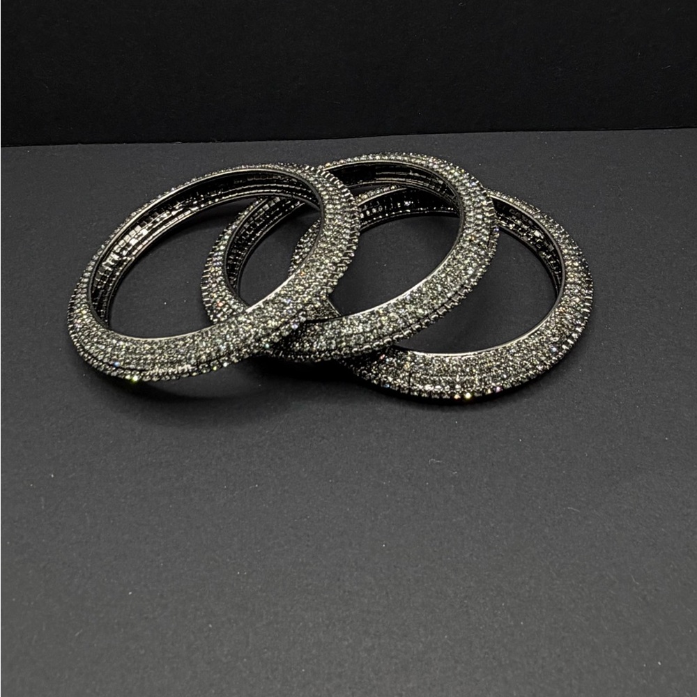 Sparkling Black and Silver Women's Bracelets